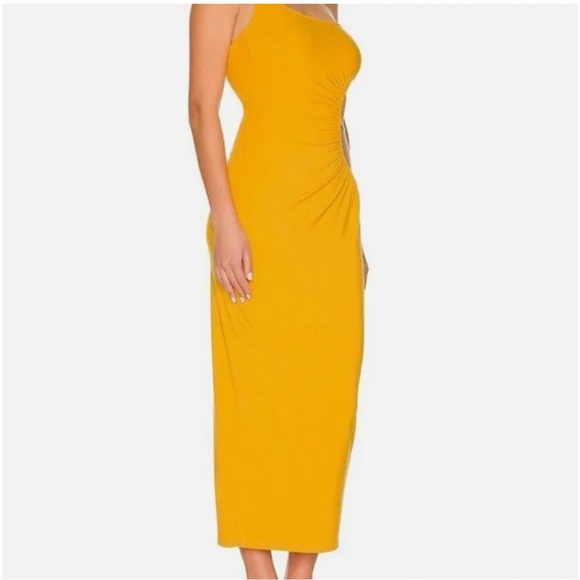 Weworewhat Snake Chain Jersey Knit
Cutout Maxi Dress - Picture 3 of 9